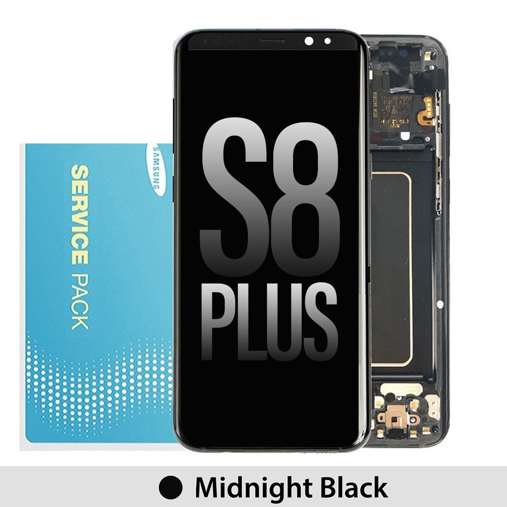 Samsung Galaxy S8 Plus G955F OLED Screen Replacement Digitizer GH97-20470C (Service Pack)-Orchid Gray Samsung Galaxy S8 Plus G955F OLED Screen Replacement Digitizer GH97-20470C (Service Pack)-Orchid Gray